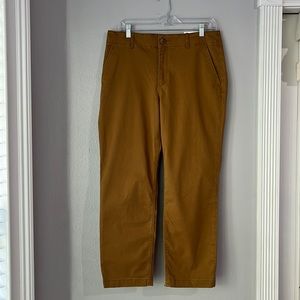 NWT Loft The Perfect Straight Chino Ankle Pants Size 10